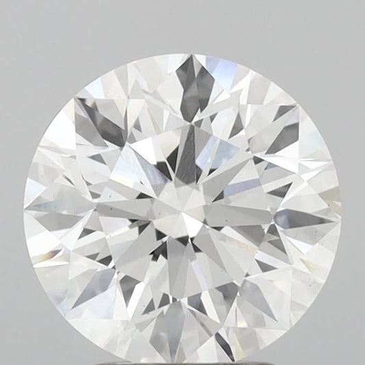 Lab-Grown Round Diamond - 3.09 Carats, E Color, VS2 Clarity - Certified by IGI - Report Number: LG706544708