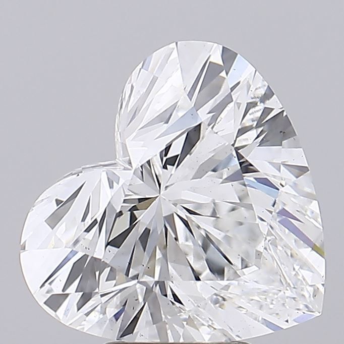 Lab-Grown Heart Diamond - 5.39 Carats, E Color, VS2 Clarity - Certified by IGI - Report Number: LG708588556