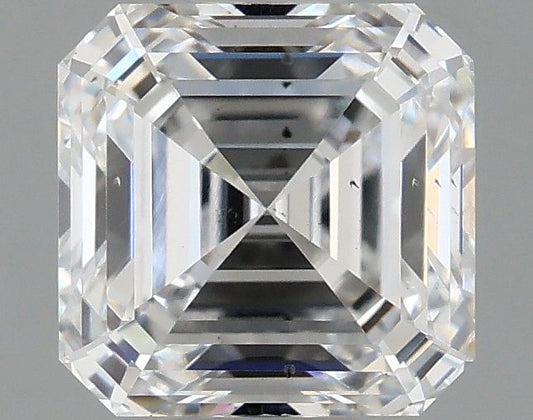 Lab-Grown Asscher Diamond - 1.06 Carats, D Color, SI1 Clarity - Certified by IGI - Report Number: LG680570412