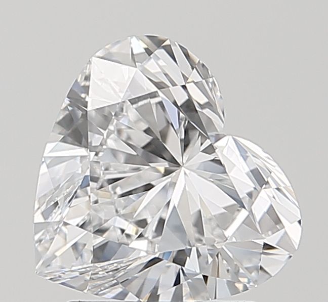 Lab-Grown Heart Diamond - 1.51 Carats, D Color, VVS2 Clarity - Certified by IGI - Report Number: LG694562991