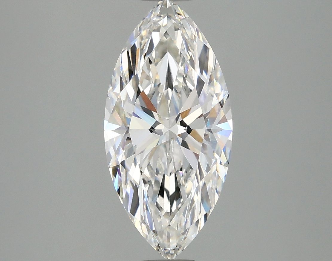 Lab-Grown Marquise Diamond - 1.96 Carats, F Color, VVS2 Clarity - Certified by IGI - Report Number: LG667434197
