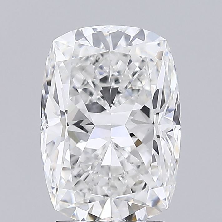 Lab-Grown Cushion Diamond - 2.58 Carats, E Color, VVS2 Clarity - Certified by IGI - Report Number: LG675591855