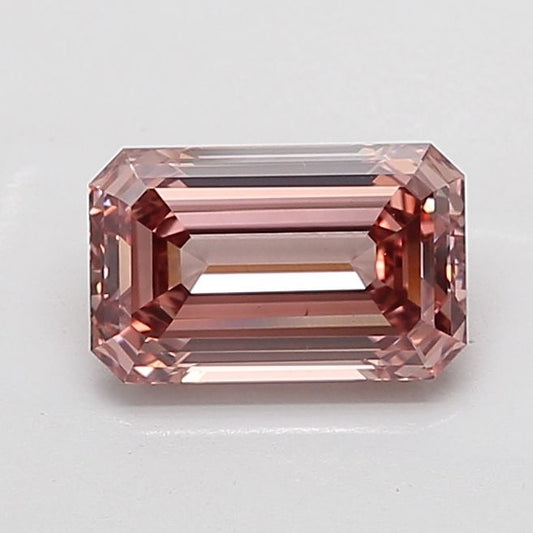 Emerald 3.01ct Fancy Pinkish Brown VS1 - Cut • IGI • LG828669914