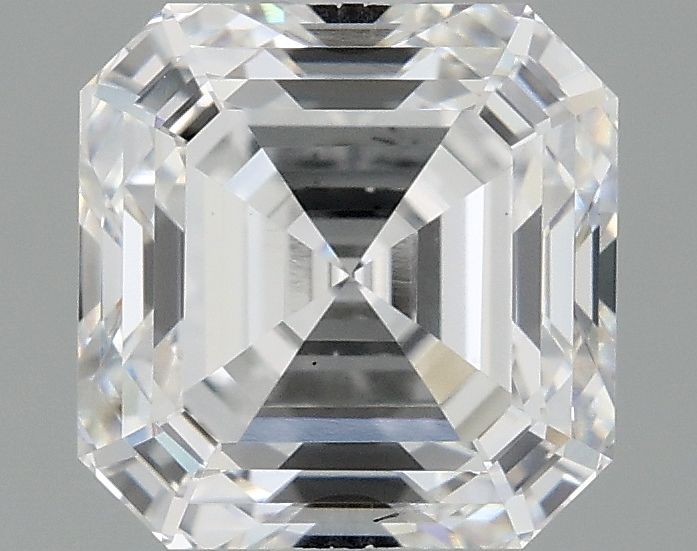 Lab-Grown Asscher Diamond - 2.0 Carats, D Color, VS2 Clarity - Certified by IGI - Report Number: LG712533825