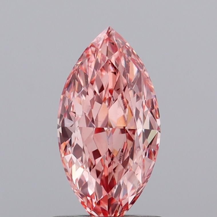 Marquise 1.08ct Fancy Vivid Pink VS2 - Cut • IGI • LG763659116
