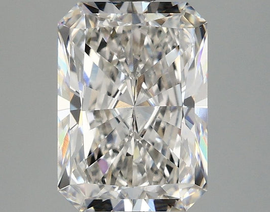 Lab-Grown Radiant Diamond - 2.96 Carats, F Color, VS1 Clarity - Certified by IGI - Report Number: LG678564894