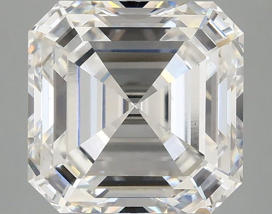 Lab-Grown Asscher Diamond - 5.03 Carats, E Color, VS1 Clarity - Certified by IGI - Report Number: LG682504673