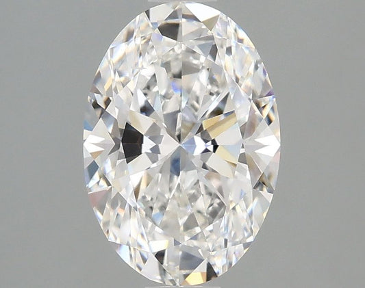 Lab-Grown Oval Diamond - 1.96 Carats, E Color, VS2 Clarity - Certified by IGI - Report Number: LG681521806