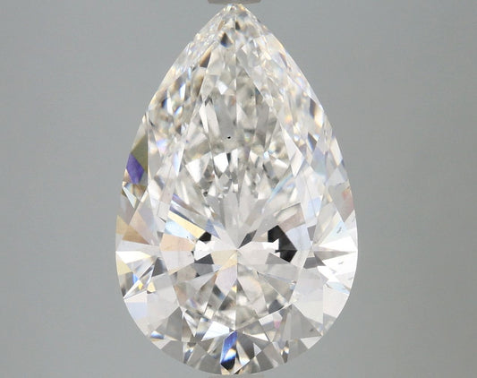 Lab-Grown Pear Diamond - 5.03 Carats, F Color, VS2 Clarity - Certified by IGI - Report Number: LG670402048