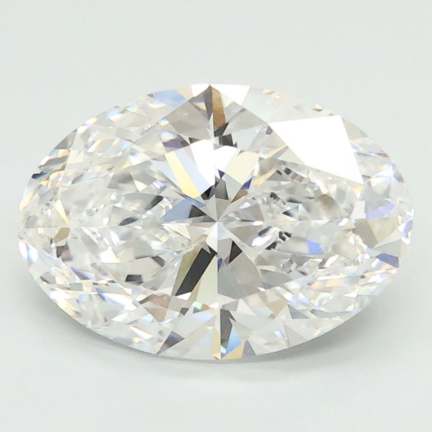 Lab-Grown Oval Diamond - 3.49 Carats, D Color, VVS2 Clarity - Certified by IGI - Report Number: LG689541580
