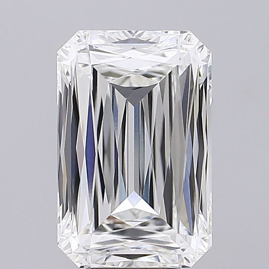 Lab-Grown Radiant Diamond - 8.03 Carats, F Color, VVS2 Clarity - Certified by IGI - Report Number: LG683555389
