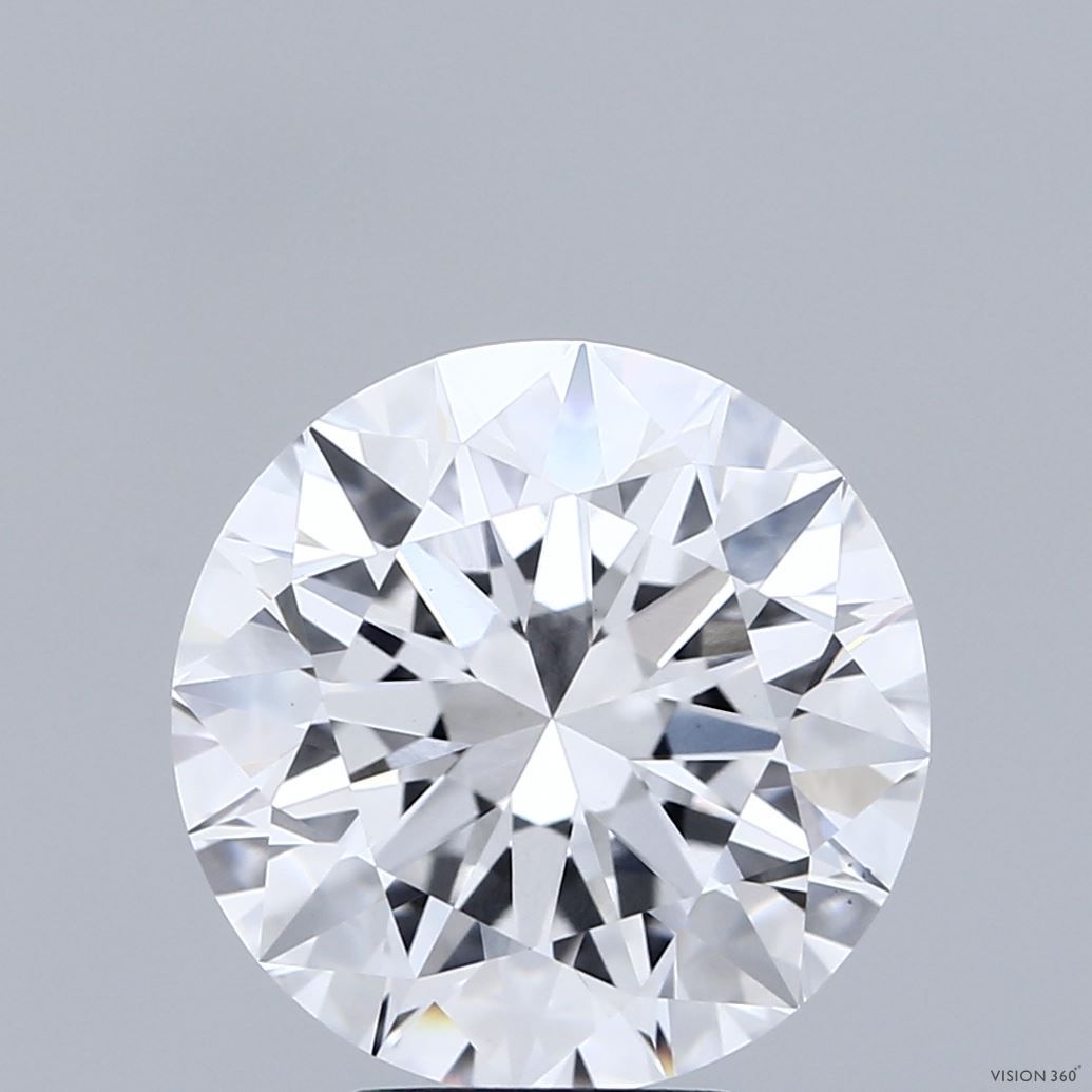 Lab-Grown Round Diamond - 5.02 Carats, E Color, VS1 Clarity - Certified by IGI - Report Number: LG681571245