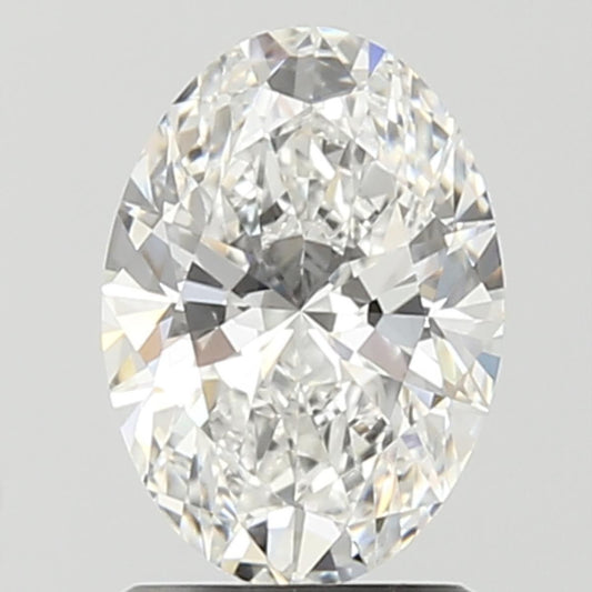 Lab-Grown Oval Diamond - 1.52 Carats, E Color, VVS2 Clarity - Certified by IGI - Report Number: LG694562944
