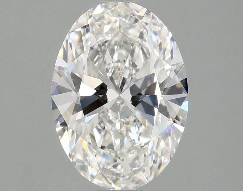 Lab-Grown Oval Diamond - 1.48 Carats, F Color, VVS2 Clarity - Certified by IGI - Report Number: LG680585635