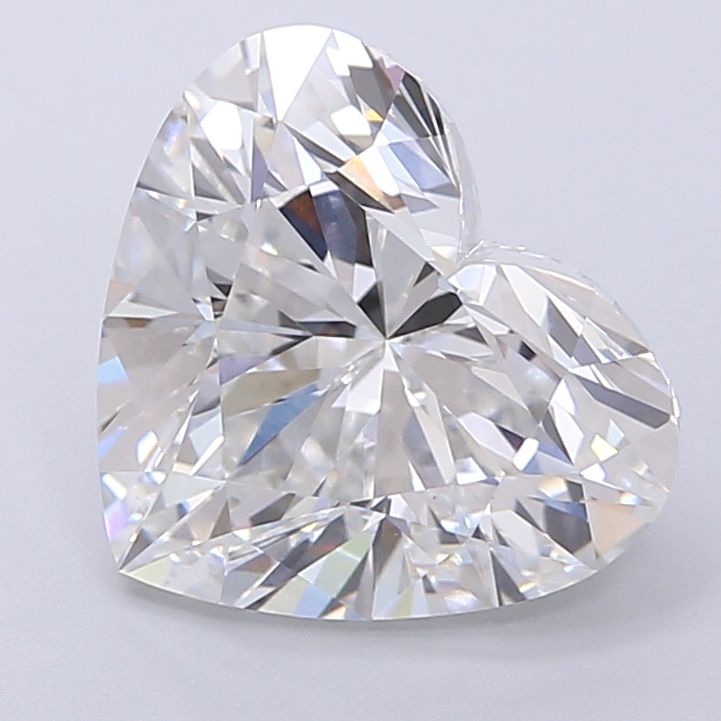 Lab-Grown Heart Diamond - 3.5 Carats, E Color, VVS2 Clarity - Certified by IGI - Report Number: LG708573216