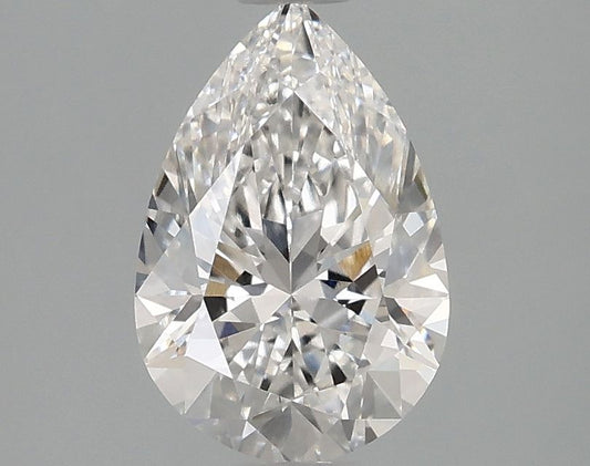 Lab-Grown Pear Diamond - 1.48 Carats, F Color, VVS2 Clarity - Certified by IGI - Report Number: LG668441665