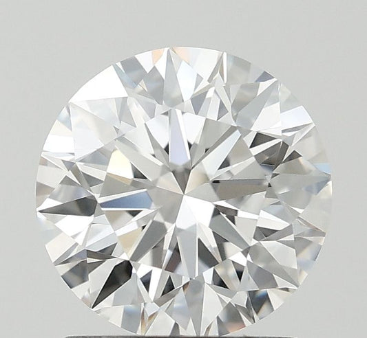 Lab-Grown Round Diamond - 1.6 Carats, E Color, VVS2 Clarity - Certified by IGI - Report Number: LG674539687