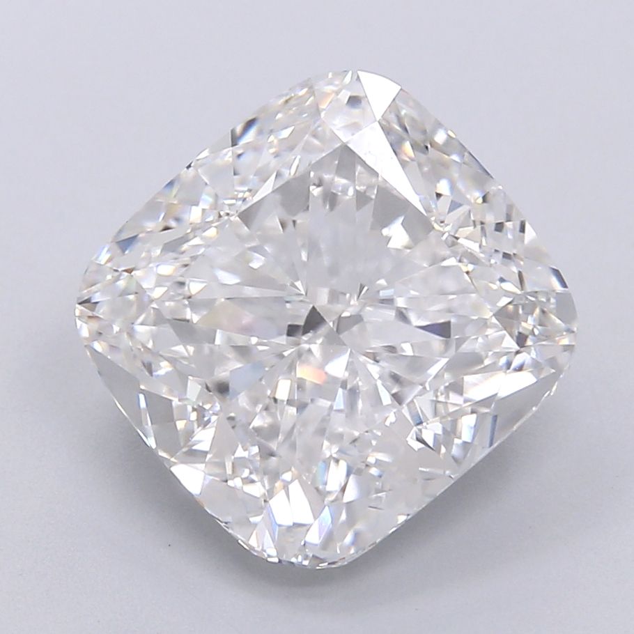 Lab-Grown Cushion Diamond - 6.05 Carats, E Color, VVS2 Clarity - Certified by IGI - Report Number: 631421222