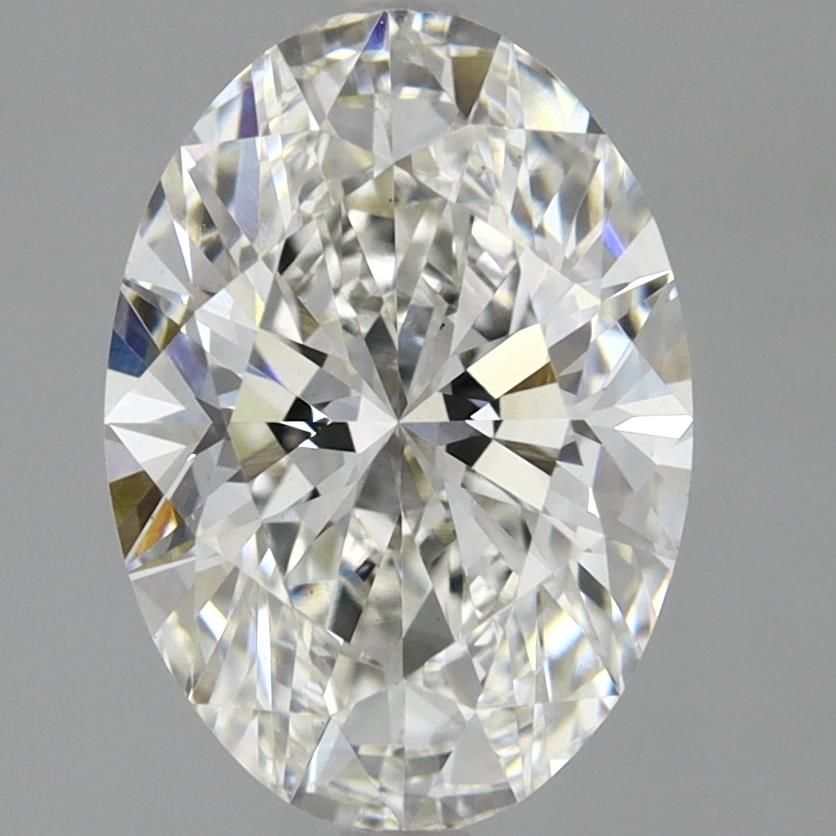 Lab-Grown Oval Diamond - 2.45 Carats, F Color, VS1 Clarity - Certified by IGI - Report Number: LG632438778
