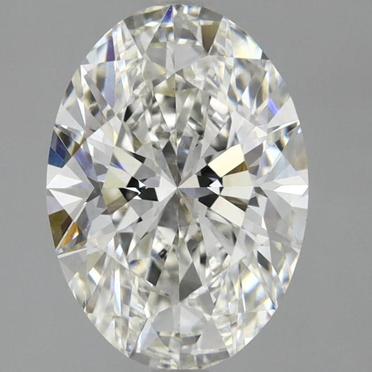 Lab-Grown Oval Diamond - 2.45 Carats, F Color, VS1 Clarity - Certified by IGI - Report Number: LG632438778