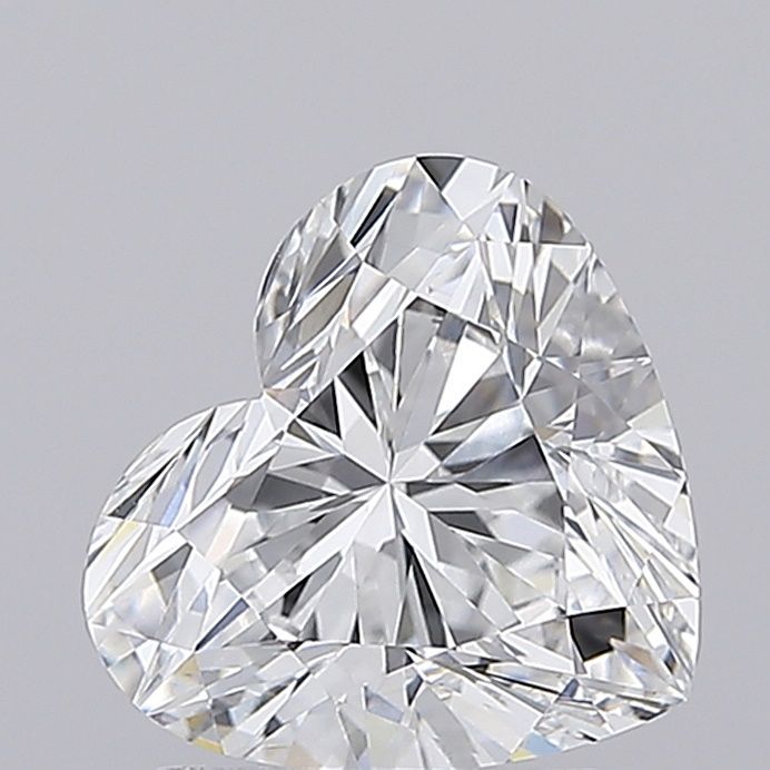 Lab-Grown Heart Diamond - 2.0 Carats, D Color, VVS2 Clarity - Certified by IGI - Report Number: LG693549914