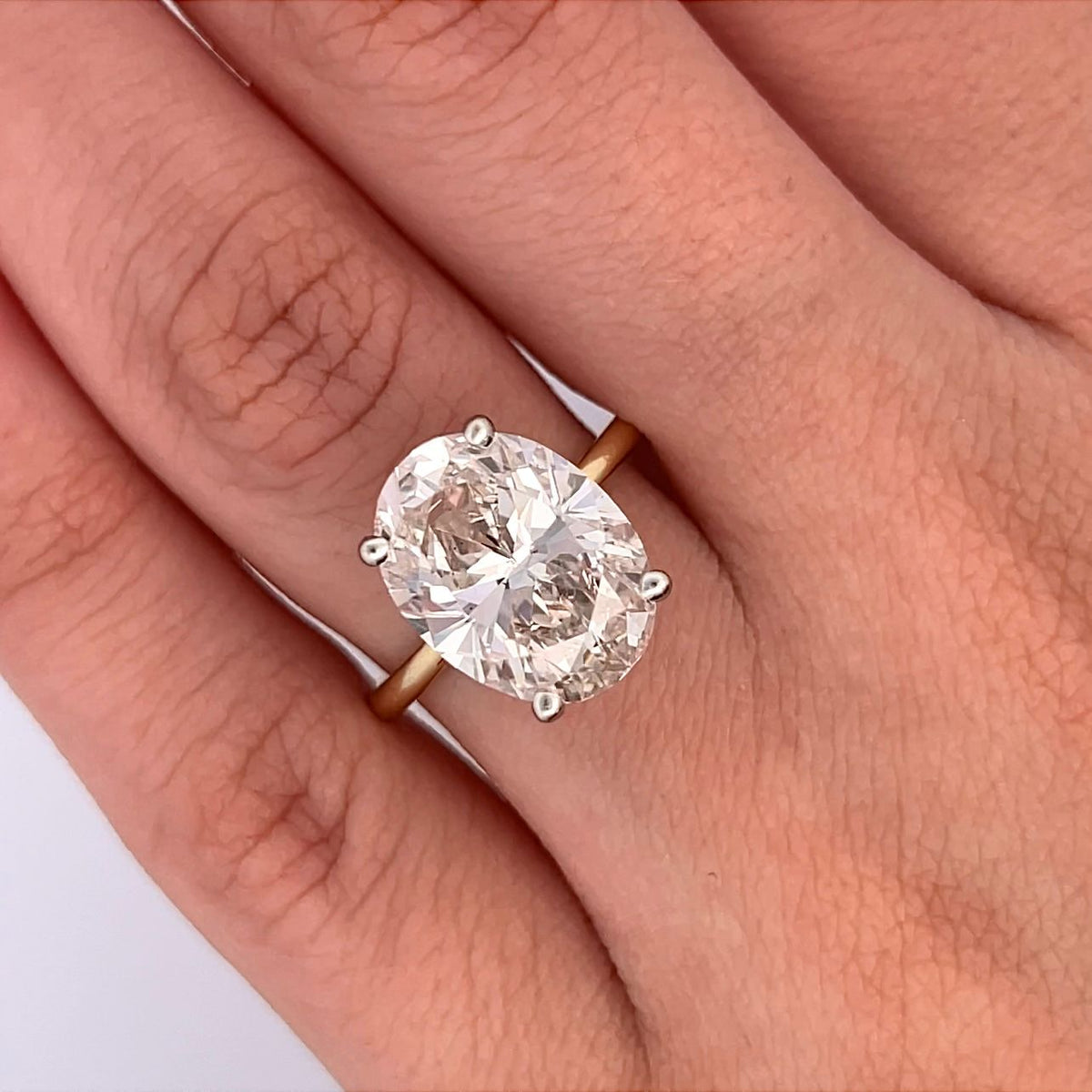 Oval 5.18ct K SI1 - Cut • GIA • 6204106676