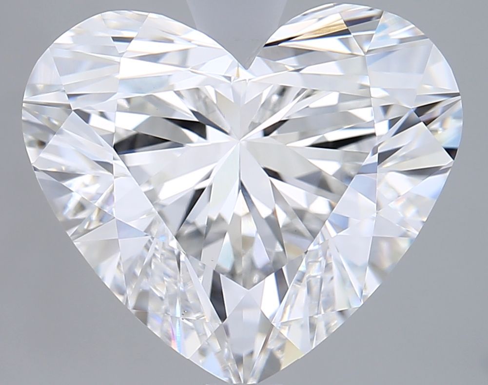 Lab-Grown Heart Diamond - 4.54 Carats, E Color, VS1 Clarity - Certified by IGI - Report Number: LG694576713
