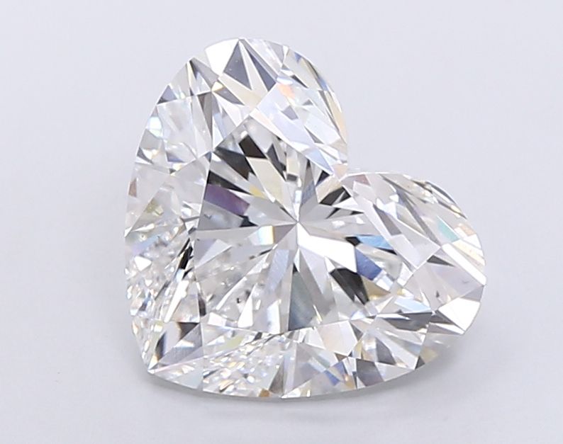 Lab-Grown Heart Diamond - 8.08 Carats, E Color, VS2 Clarity - Certified by IGI - Report Number: LG689507429