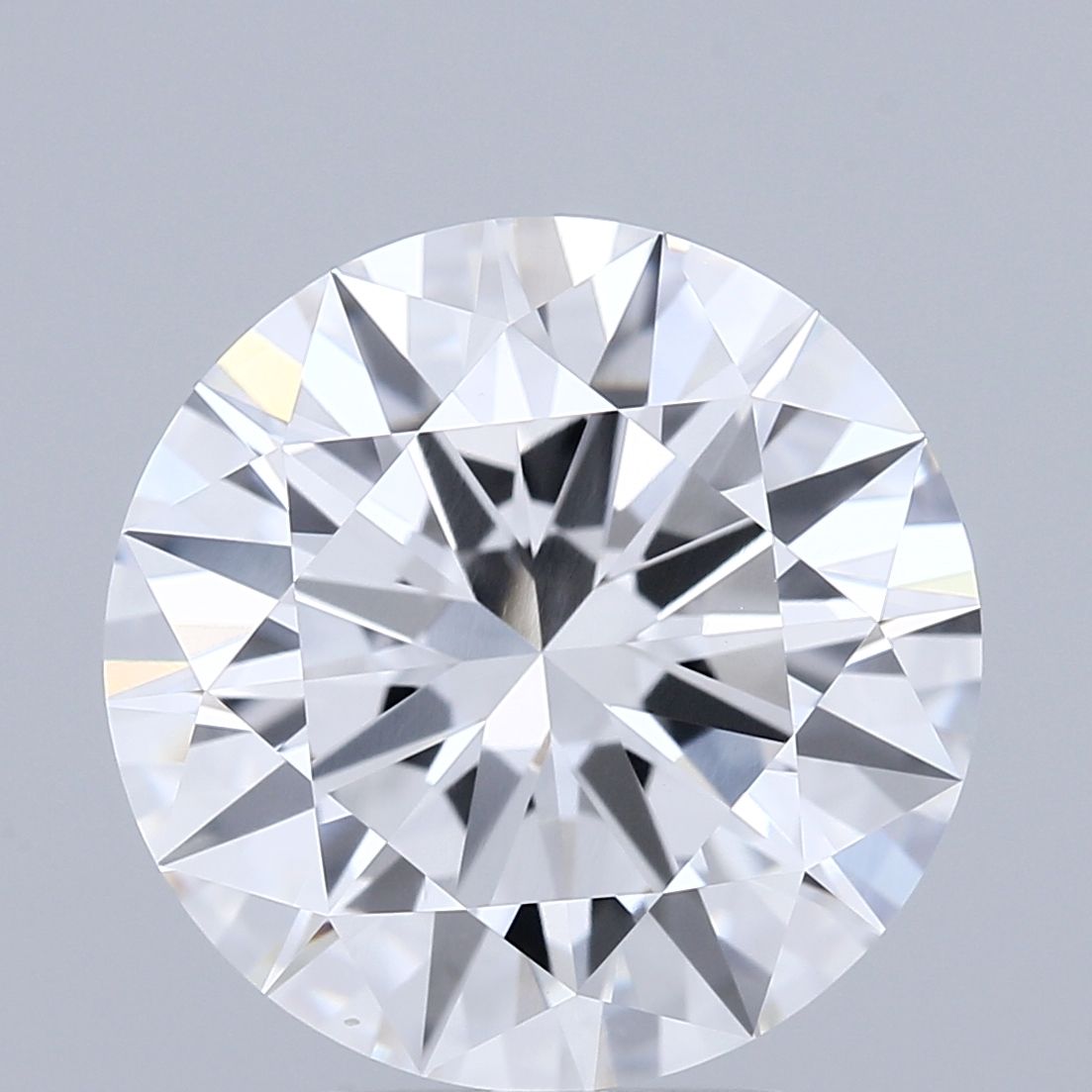 Lab-Grown Round Diamond - 5.02 Carats, E Color, VS1 Clarity - Certified by IGI - Report Number: LG681571239