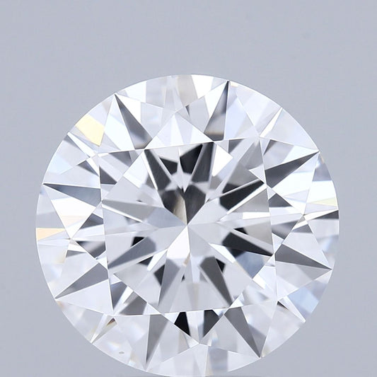 Lab-Grown Round Diamond - 5.02 Carats, E Color, VS1 Clarity - Certified by IGI - Report Number: LG681571239