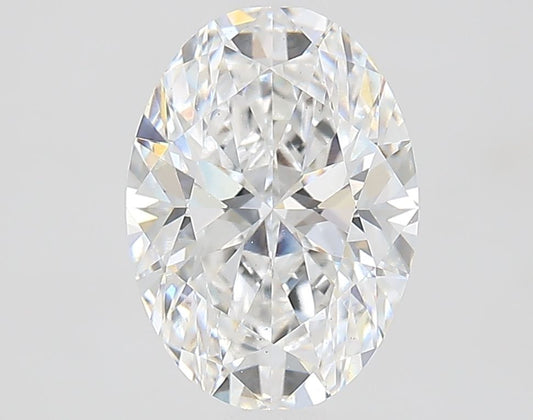 Lab-Grown Oval Diamond - 1.46 Carats, D Color, VS1 Clarity - Certified by IGI - Report Number: LG652438754