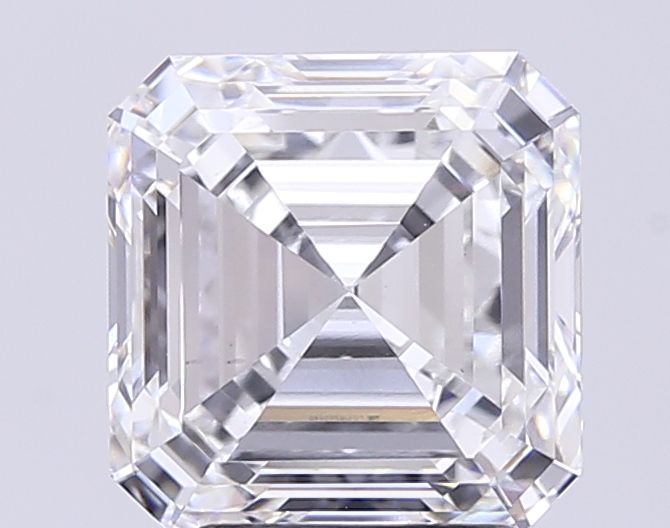 Lab-Grown Asscher Diamond - 4.03 Carats, F Color, VS1 Clarity - Certified by IGI - Report Number: LG718502540
