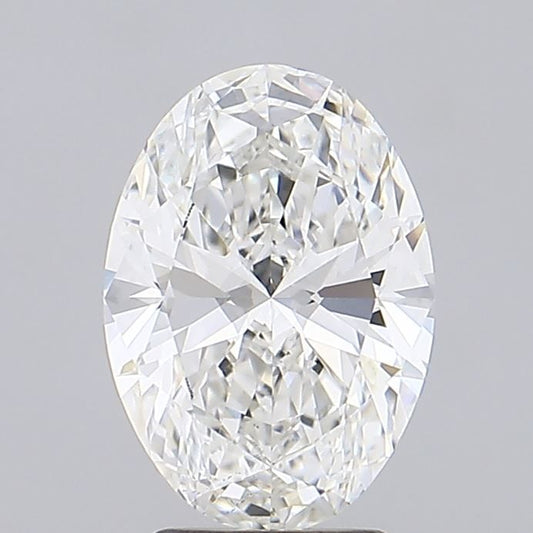 Lab-Grown Oval Diamond - 3.02 Carats, E Color, VS2 Clarity - Certified by IGI - Report Number: LG698547660