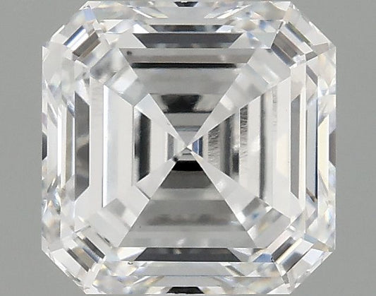 Lab-Grown Asscher Diamond - 2.1 Carats, D Color, VS1 Clarity - Certified by IGI - Report Number: LG691541629