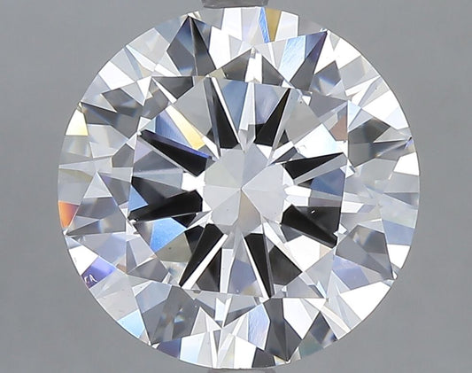 Lab-Grown Round Diamond - 4.0 Carats, E Color, VS1 Clarity - Certified by IGI - Report Number: LG674543422