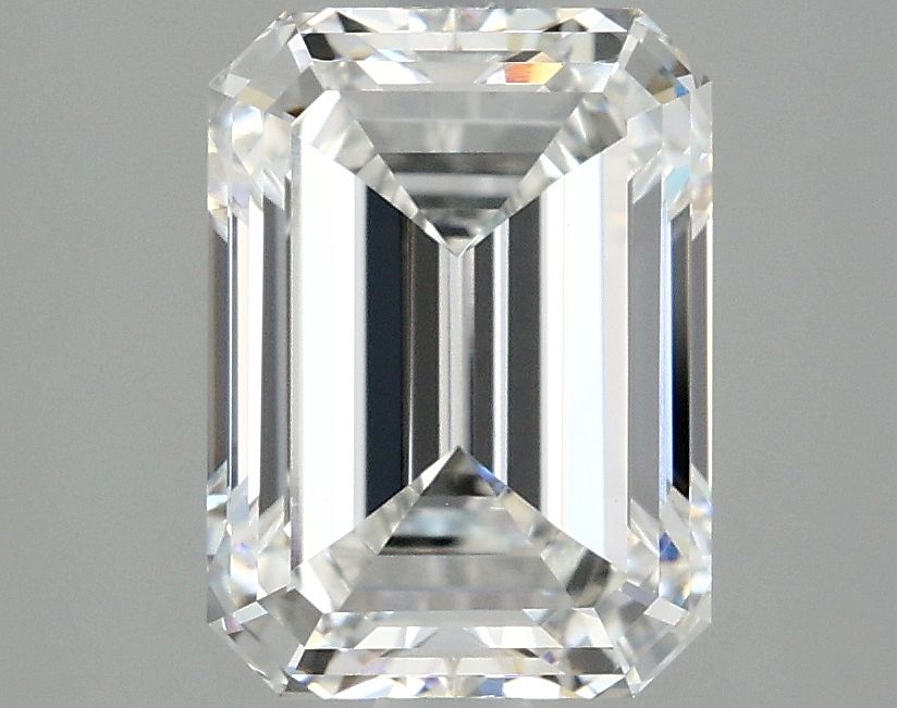Lab-Grown Emerald Diamond - 2.96 Carats, F Color, VVS2 Clarity - Certified by IGI - Report Number: LG636406047