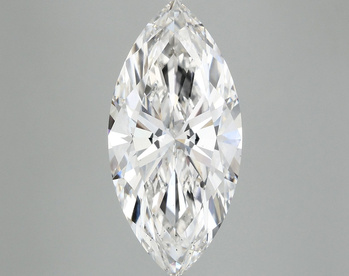 Lab-Grown Marquise Diamond - 5.01 Carats, F Color, VS2 Clarity - Certified by IGI - Report Number: LG685543658