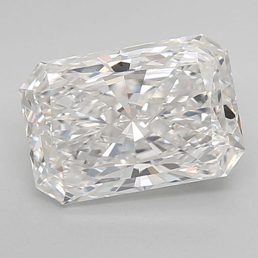Lab-Grown Radiant Diamond - 2.54 Carats, F Color, VVS2 Clarity - Certified by IGI - Report Number: LG687531712