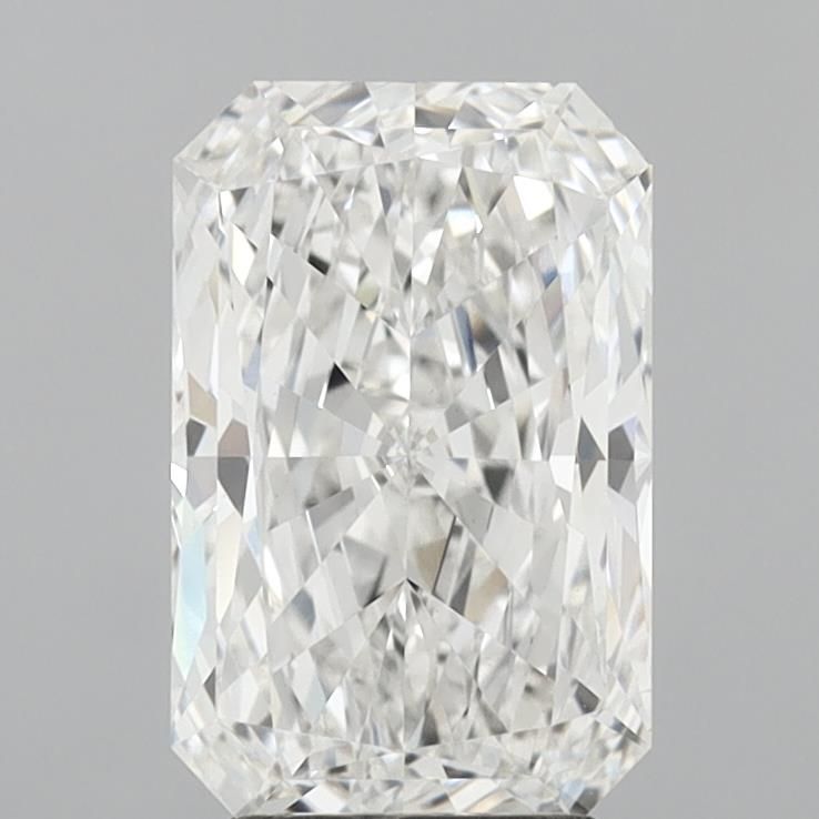 Lab-Grown Radiant Diamond - 3.01 Carats, F Color, VVS2 Clarity - Certified by IGI - Report Number: LG715563655