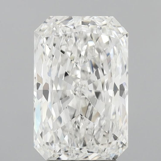 Lab-Grown Radiant Diamond - 3.01 Carats, F Color, VVS2 Clarity - Certified by IGI - Report Number: LG715563655
