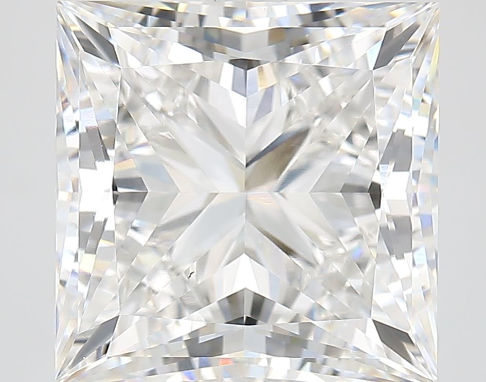 Lab-Grown Princess Diamond - 6.02 Carats, F Color, VS1 Clarity - Certified by IGI - Report Number: LG561266023