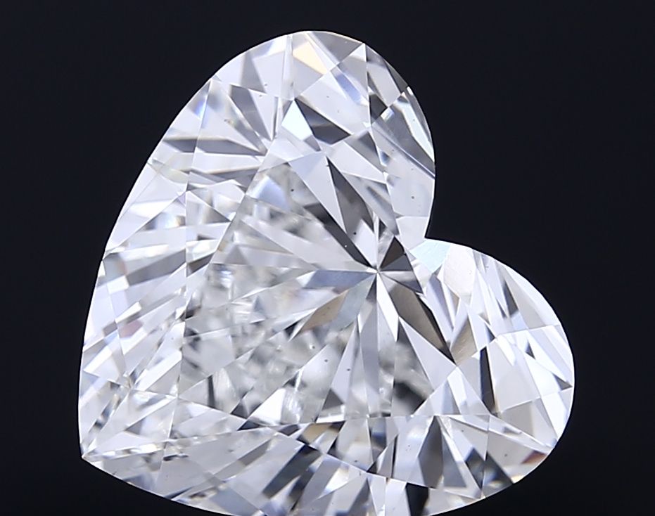 Lab-Grown Heart Diamond - 7.02 Carats, F Color, VS1 Clarity - Certified by IGI - Report Number: LG675534052