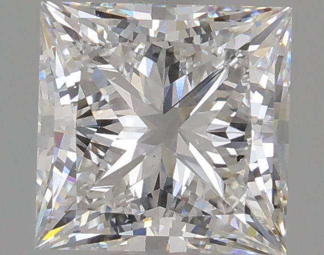 Lab-Grown Princess Diamond - 2.52 Carats, F Color, VS2 Clarity - Certified by IGI - Report Number: LG633485287