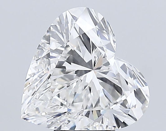 Lab-Grown Heart Diamond - 6.01 Carats, E Color, VVS2 Clarity - Certified by IGI - Report Number: LG674518792