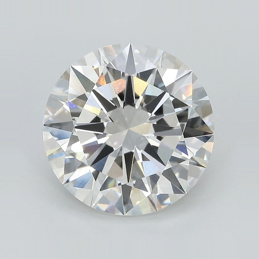 Lab-Grown Round Diamond - 7.03 Carats, E Color, VVS2 Clarity - Certified by IGI - Report Number: LG691524955