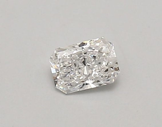 Lab-Grown Radiant Diamond - 0.3 Carats, D Color, VS2 Clarity - Certified by IGI - Report Number: LG663404018
