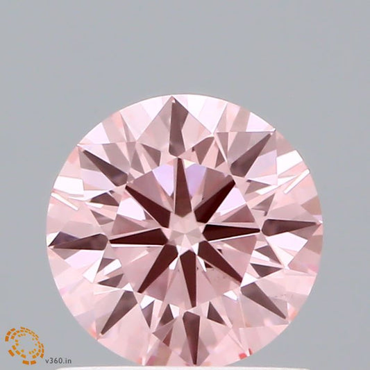 Lab-Grown Round Diamond - 1.45 Carats, Fancy Vivid Green Color, VS1 Clarity - Certified by IGI - Report Number: LG646458217