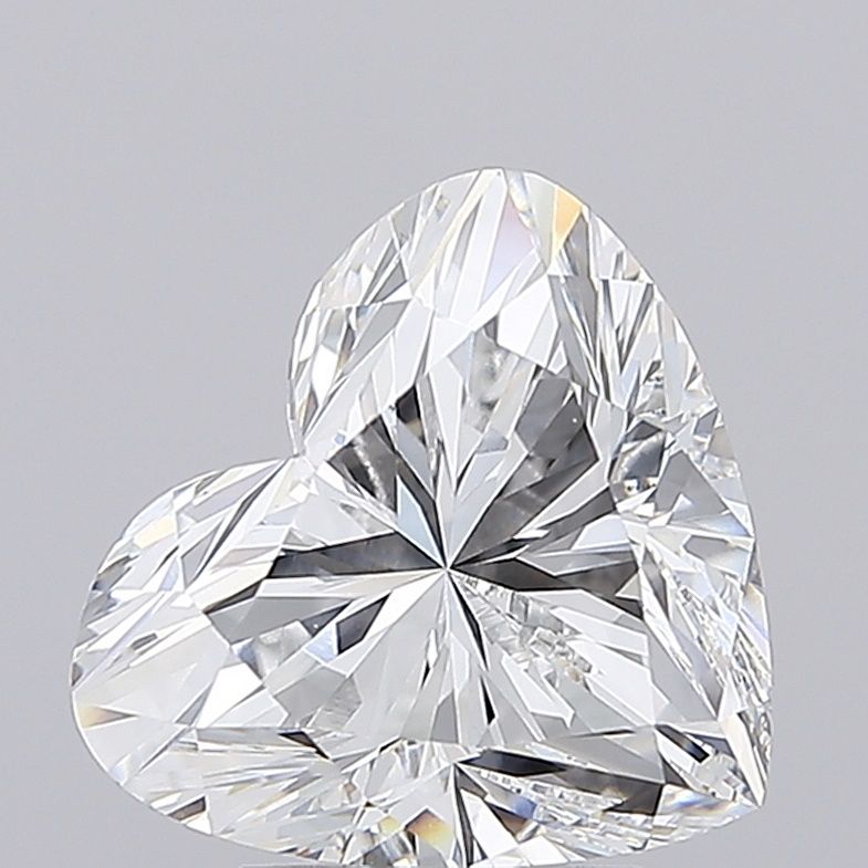 Lab-Grown Heart Diamond - 4.06 Carats, E Color, VVS2 Clarity - Certified by IGI - Report Number: LG695516724