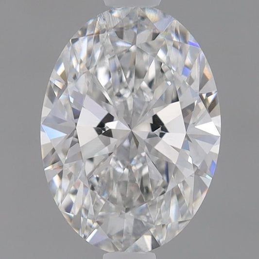 Lab-Grown Oval Diamond - 0.96 Carats, E Color, VS2 Clarity - Certified by IGI - Report Number: LG638426513
