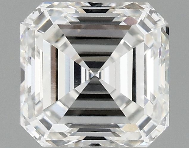 Lab-Grown Asscher Diamond - 1.0 Carats, F Color, VVS2 Clarity - Certified by IGI - Report Number: LG691585117